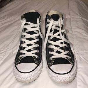 Black High Top Converse